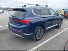 2021 Hyundai Santa Fe Calligraphy Синий vin: 5NMS5DAL6MH363435