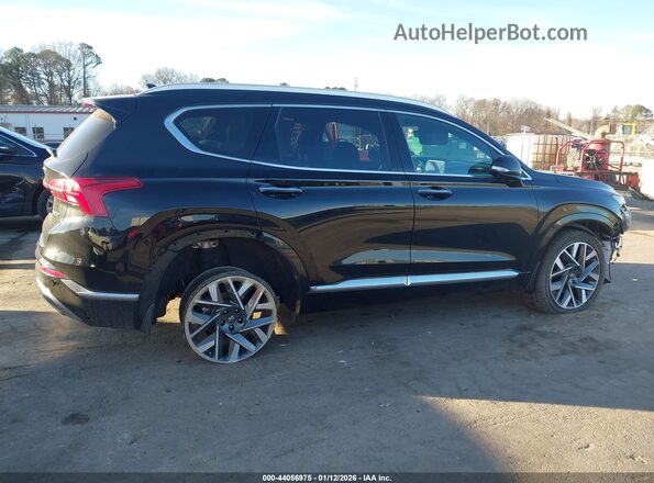 5NMS5DAL6PH654036 2023 HYUNDAI SANTA FE CALLIGRAPHY Black Vista interior trasera