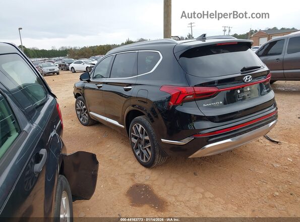 5NMS5DAL8PH620633 2023 HYUNDAI SANTA FE CALLIGRAPHY Black Tył lewy
