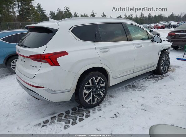 5NMS5DAL9PH549426 2023 HYUNDAI SANTA FE CALLIGRAPHY White Trasero derecho