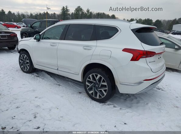 5NMS5DAL9PH549426 2023 HYUNDAI SANTA FE CALLIGRAPHY White Trasero izquierdo