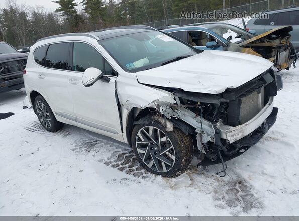 5NMS5DAL9PH549426 2023 HYUNDAI SANTA FE CALLIGRAPHY White Delantero derecho