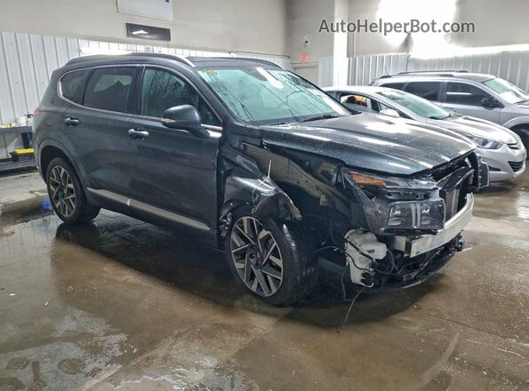 5NMS5DALXMH357816 2021 HYUNDAI SANTA FE CALLIGRAPHY Угольный Передняя правая четверть