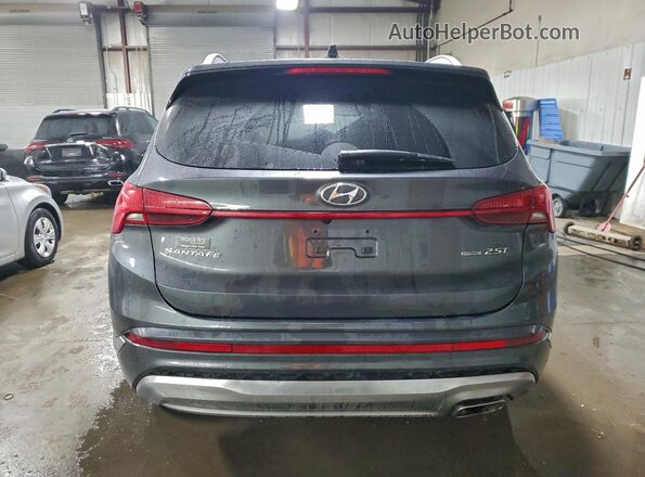 5NMS5DALXMH357816 2021 HYUNDAI SANTA FE CALLIGRAPHY Угольный Вид сзади