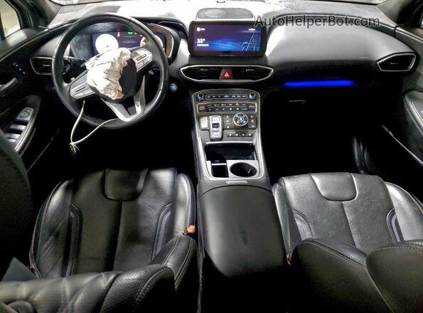 5NMS5DALXMH357816 2021 HYUNDAI SANTA FE CALLIGRAPHY Угольный Вид панели приборов