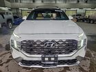 2021 Hyundai Santa Fe Calligraphy White vin: 5NMS5DALXMH366242