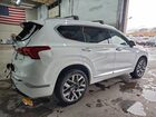 2021 Hyundai Santa Fe Calligraphy White vin: 5NMS5DALXMH366242