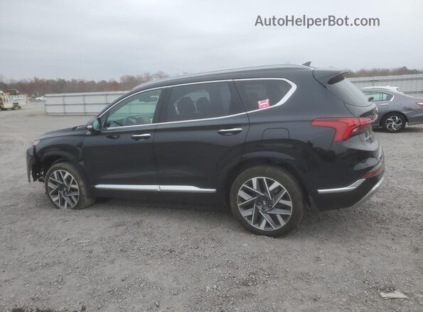 5NMS5DALXPH637286 2023 HYUNDAI SANTA FE CALLIGRAPHY Black Задня ліва чверть