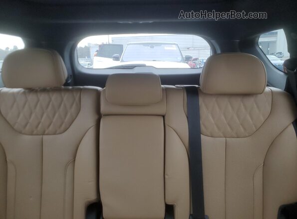 5NMS5DALXPH637286 2023 HYUNDAI SANTA FE CALLIGRAPHY Black Вид задніх сидінь