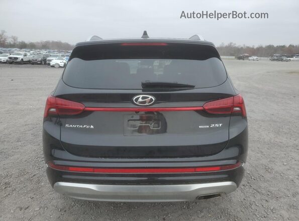 5NMS5DALXPH637286 2023 HYUNDAI SANTA FE CALLIGRAPHY Black Вид ззаду