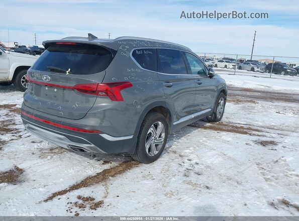 5NMS64AJ1NH373948 2022 HYUNDAI SANTA FE Серый Задняя правая четверть