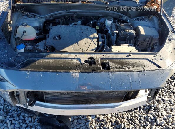 5NMS64AJ2NH407377 2022 HYUNDAI SANTA Gray Widok komory silnika