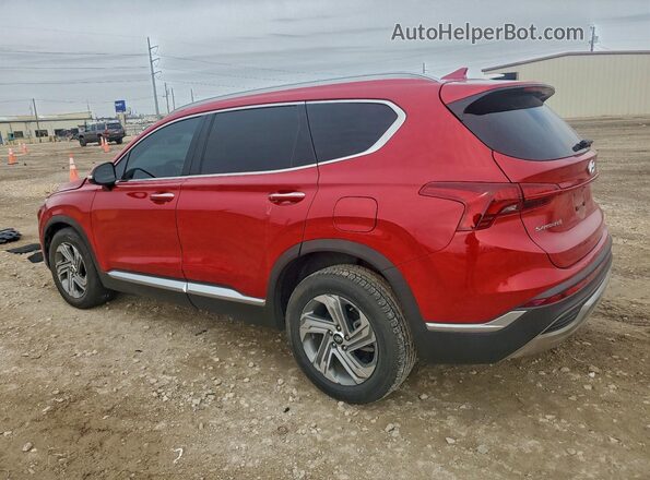 5NMS64AJ5NH416686 2022 HYUNDAI SANTA Красный Задняя левая четверть