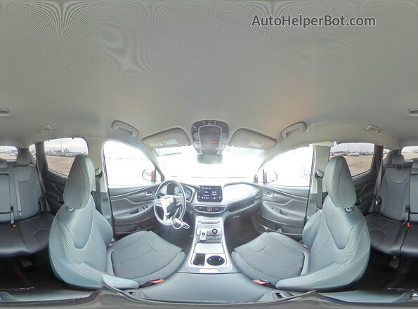 5NMS64AJ5NH416686 2022 HYUNDAI SANTA Красный Панорамный вид салона 360°