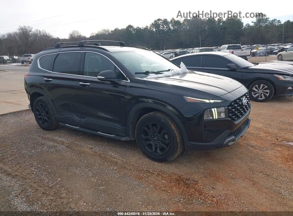 5NMS64AJ8NH434339 2022 HYUNDAI SANTA FE Черный Передняя правая четверть