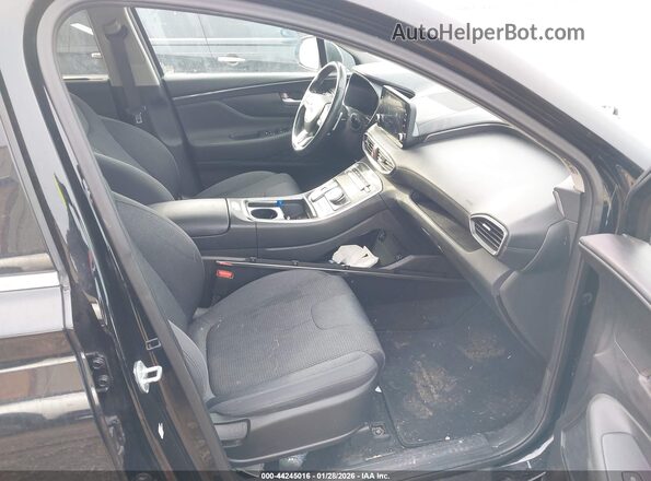 5NMS64AJ8NH434339 2022 HYUNDAI SANTA FE Черный Вид салона спереди