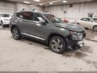 2022 Hyundai Santa Fe Sel Gray vin: 5NMS6DAJ4NH424035
