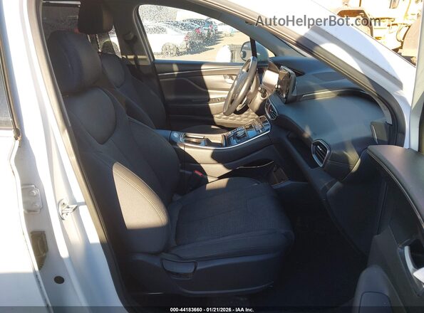 5NMS6DAJ5MH315615 2021 HYUNDAI SANTA FE Белый Вид салона спереди