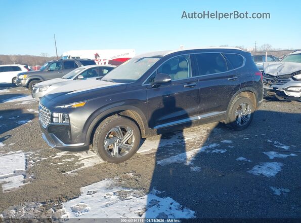 5NMS6DAJXNH426565 2022 HYUNDAI SANTA FE Gray Vista tres cuartos delantera izquierda