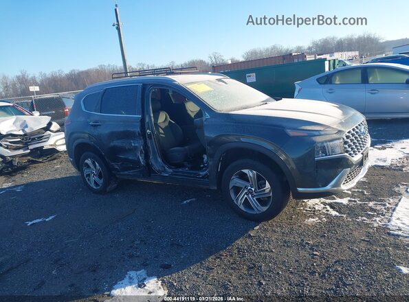 5NMS6DAJXNH426565 2022 HYUNDAI SANTA FE Gray Vista interior trasera