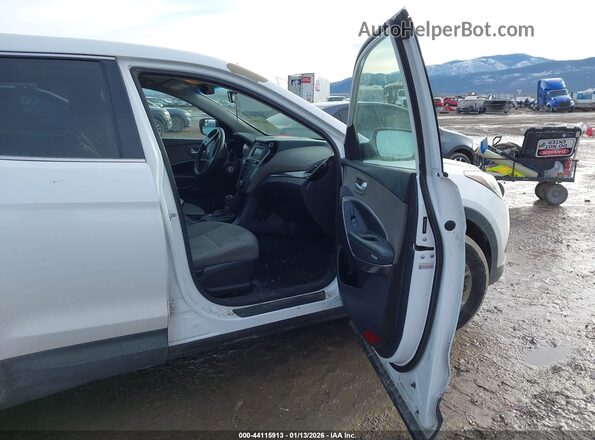 5NMZTDLB5JH080495 2018 HYUNDAI SANTA FE SPORT Белый Вид салона спереди