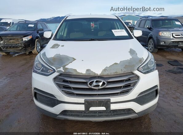 5NMZTDLB5JH080495 2018 HYUNDAI SANTA FE SPORT Белый Вид щитка приборов