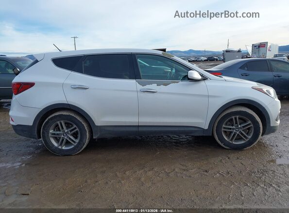 5NMZTDLB5JH080495 2018 HYUNDAI SANTA FE SPORT Белый Вид задней части салона