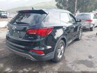 2017 Hyundai Santa Fe Sport 2.4l Black vin: 5NMZU3LB5HH032772