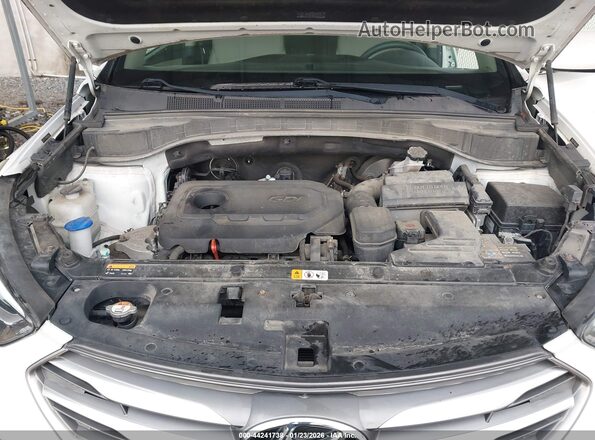 5NMZUDLB0HH007591 2017 HYUNDAI SANTA FE SPORT Белый Вид сзади