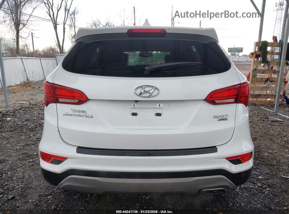 5NMZUDLB0HH007591 2017 HYUNDAI SANTA FE SPORT Белый 