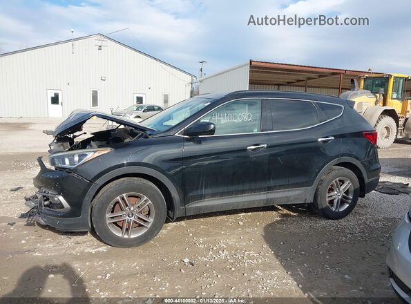 5NMZUDLB3HH011358 2017 HYUNDAI SANTA FE SPORT Черный Панорамный вид салона 360°