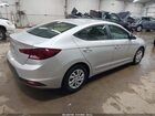 2019 Hyundai Elantra Se Silver vin: 5NPD74LF2KH450128