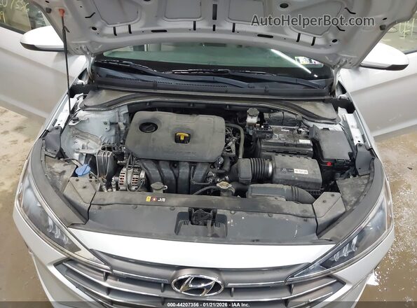 5NPD74LF2KH450128 2019 HYUNDAI ELANTRA Silver უკანა ხედი
