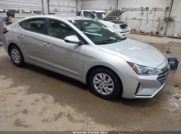 5NPD74LF2KH450128 2019 HYUNDAI ELANTRA Silver წინა მარჯვენა