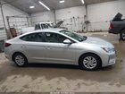 2019 Hyundai Elantra Se Silver vin: 5NPD74LF2KH450128