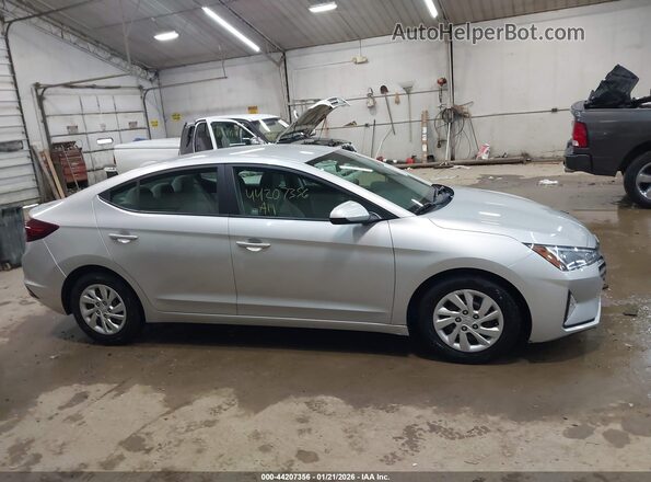 5NPD74LF2KH450128 2019 HYUNDAI ELANTRA Silver სალონის 360-გრადუსიანი ხედი