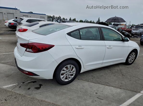 5NPD74LF5KH440130 2019 HYUNDAI ELANTRA White Tył prawy