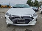 2019 Hyundai Elantra Se White vin: 5NPD74LF5KH440130