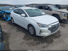 2019 Hyundai Elantra Se White vin: 5NPD74LF7KH477339