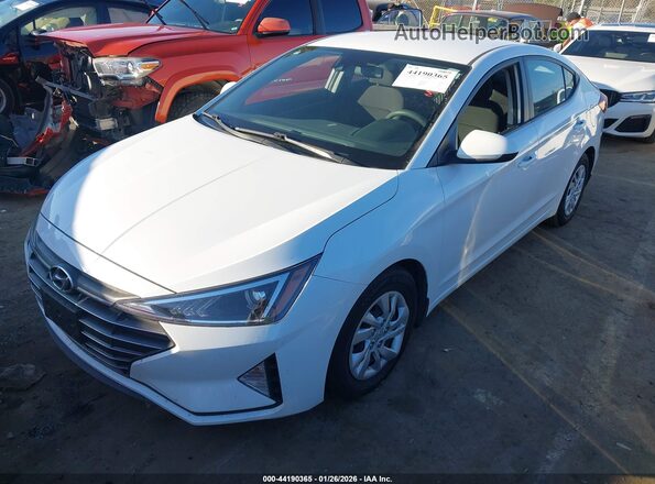 5NPD74LF9LH519446 2020 HYUNDAI ELANTRA White Przód lewy