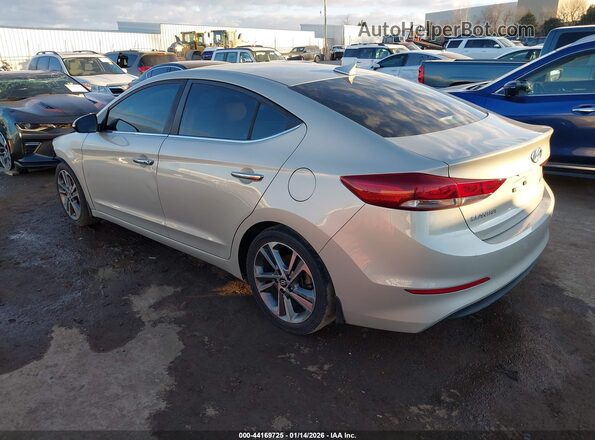 5NPD84LF0HH068993 2017 HYUNDAI ELANTRA Silver Trasero izquierdo
