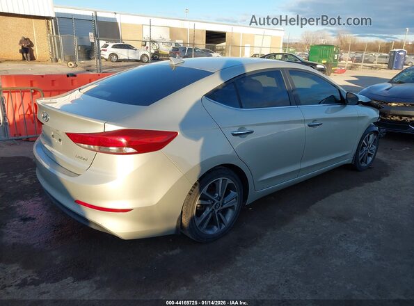5NPD84LF0HH068993 2017 HYUNDAI ELANTRA Silver Trasero derecho