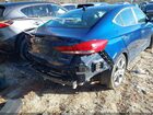 2017 Hyundai Elantra Limited Blue vin: 5NPD84LF0HH149198
