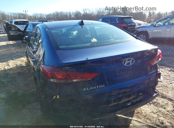 5NPD84LF0HH149198 2017 HYUNDAI ELANTRA Blue Trasero izquierdo