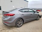 2018 Hyundai Elantra Sel Gray vin: 5NPD84LF0JH254264