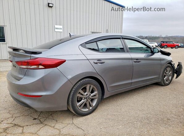 5NPD84LF0JH254264 2018 HYUNDAI ELANTRA Gray Tył prawy