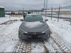 2020 Hyundai Elantra Sel Gray vin: 5NPD84LF3LH525188