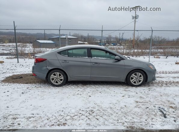 5NPD84LF3LH525188 2020 HYUNDAI ELANTRA Gray Vista interior trasera