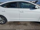 2019 Hyundai Elantra Sel White vin: 5NPD84LF5KH414625