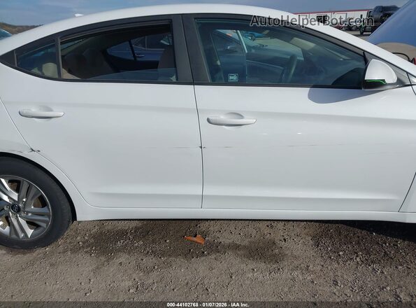 5NPD84LF5KH414625 2019 HYUNDAI ELANTRA White Вид спереду